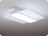 スピーカー搭載のLED照明写真